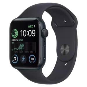 Apple Watch SE (2nd Gen) 44mm Midnight Aluminum Case with Sport Band, M/L (GPS)