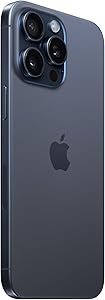 Apple iPhone 15 Pro Max, 256GB, Blue Titanium - Verizon (Renewed)